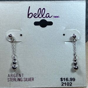 Argent Sterling Silver Earrings